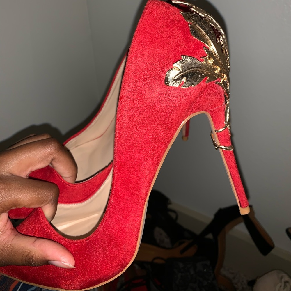 Red shoes